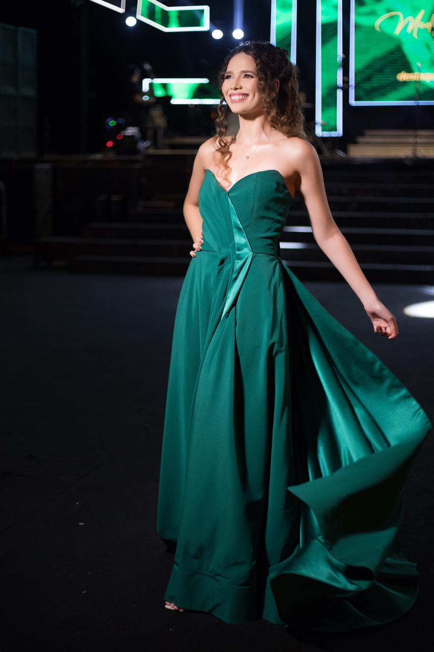 Vestido Verde Esmeralda Renata Dias