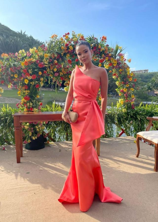 Vestido Coral Alfaiataria